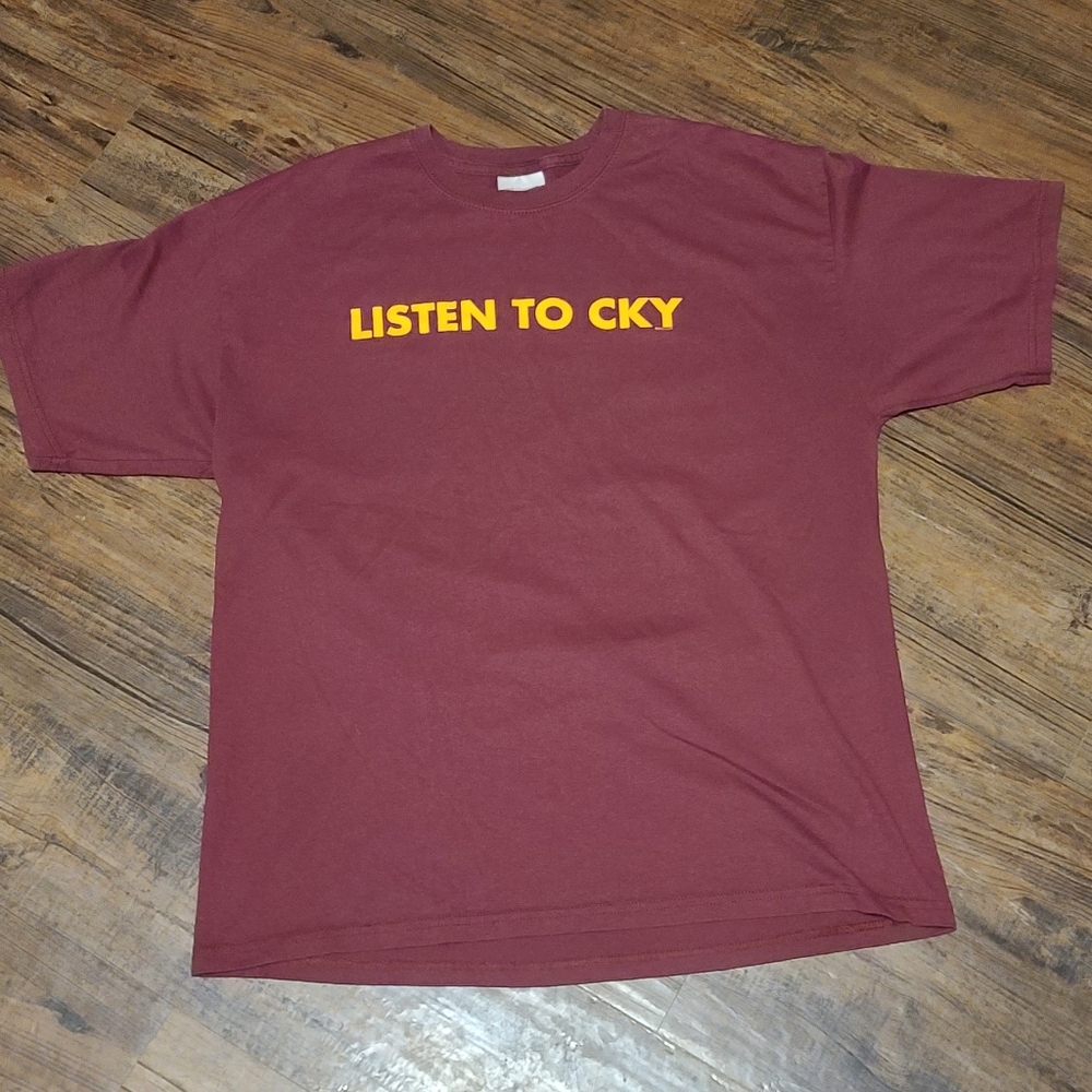 Vtg CKY Band tee shirt L 2002 Bam Margera Jackass